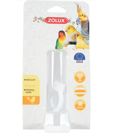 Zolux, bebedero para pájaros de 100 ml