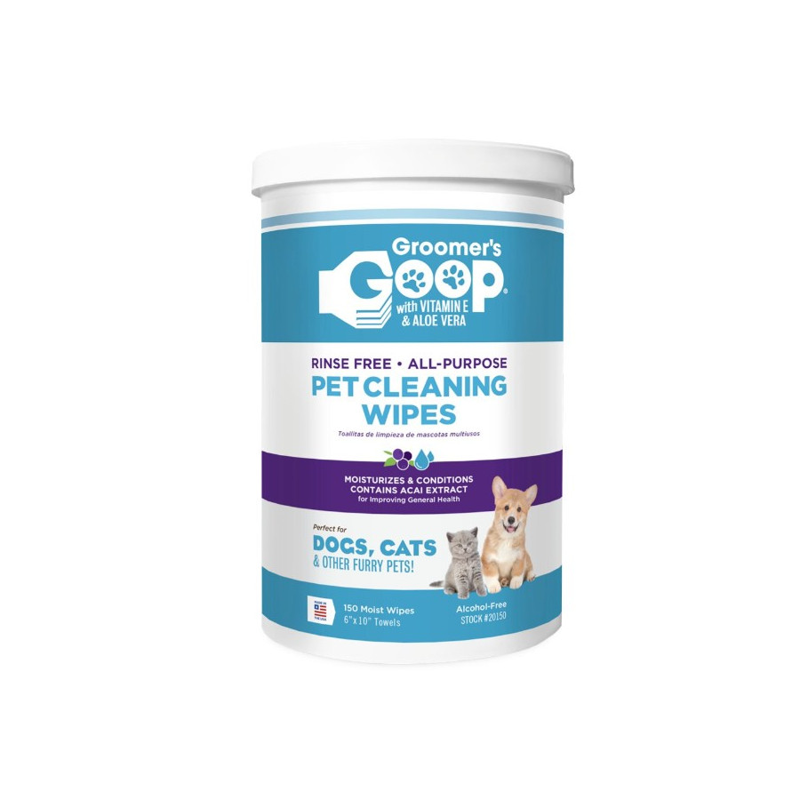 Toallitas limpiadoras Groomer's Goop Toallitas limpiadoras Groomer's Goop