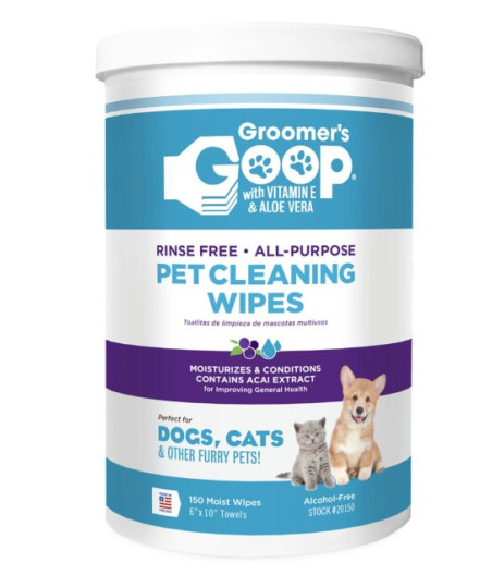 Lingettes nettoyantes Groomer's Goop