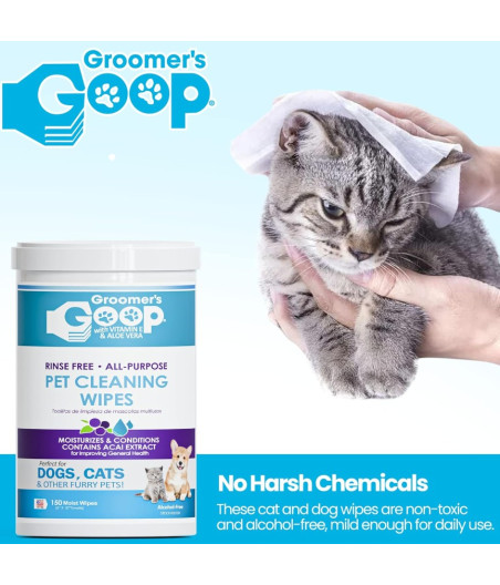 Toallitas limpiadoras Groomer's Goop