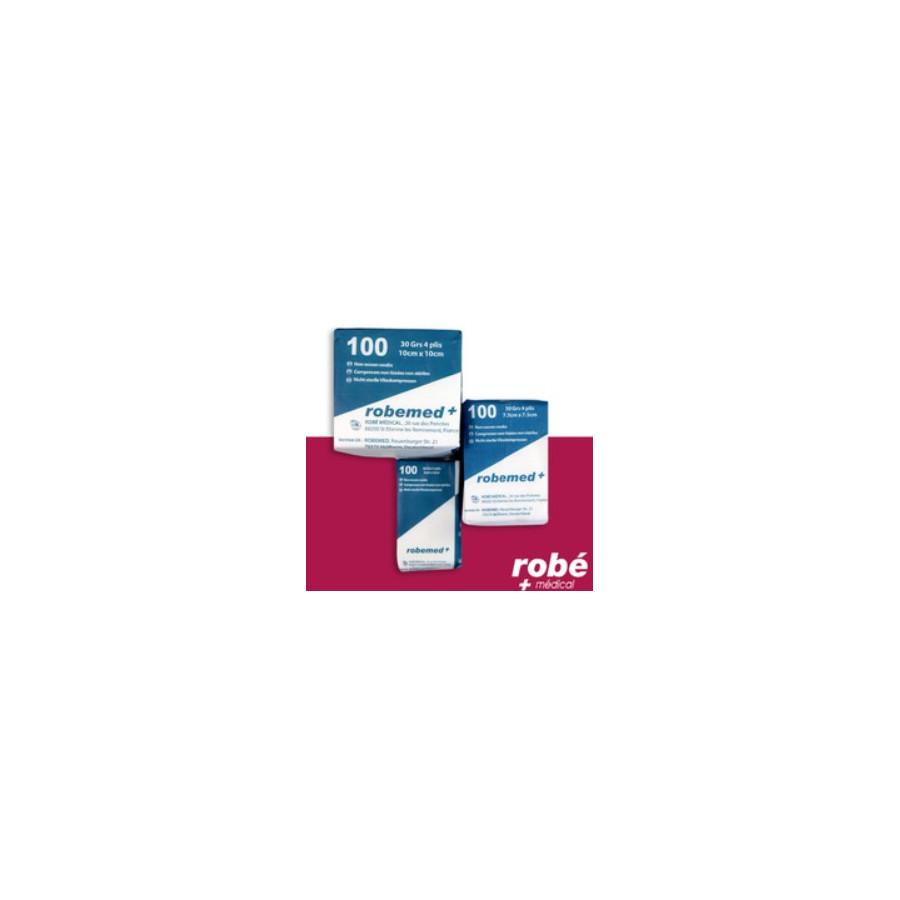 Non-woven non-sterile compresses per 100