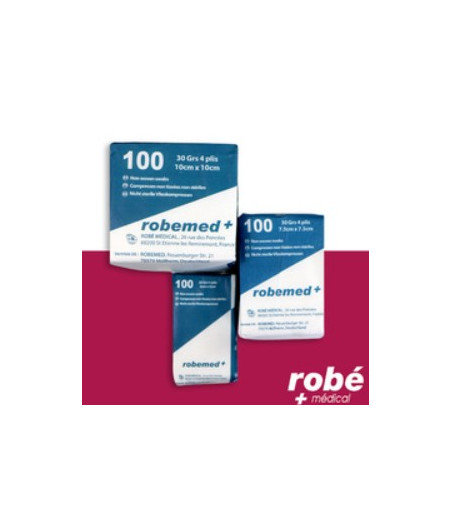 Compresses non tissées non stériles par 100