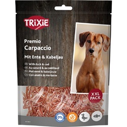 Carpaccio au Canard et Cabillaud Trixie - Friandise Tendre 80g