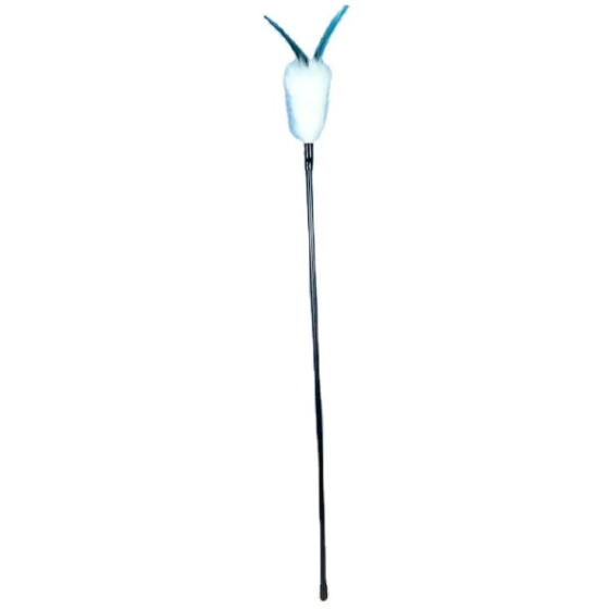 Plumeau long rabbit pour chat