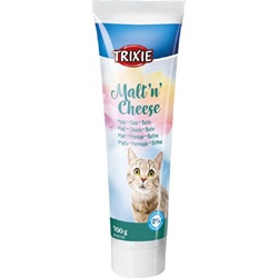 Trixie, Bolas de pelo de malta y queso