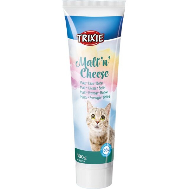 Trixie, Bolas de pelo de malta y queso