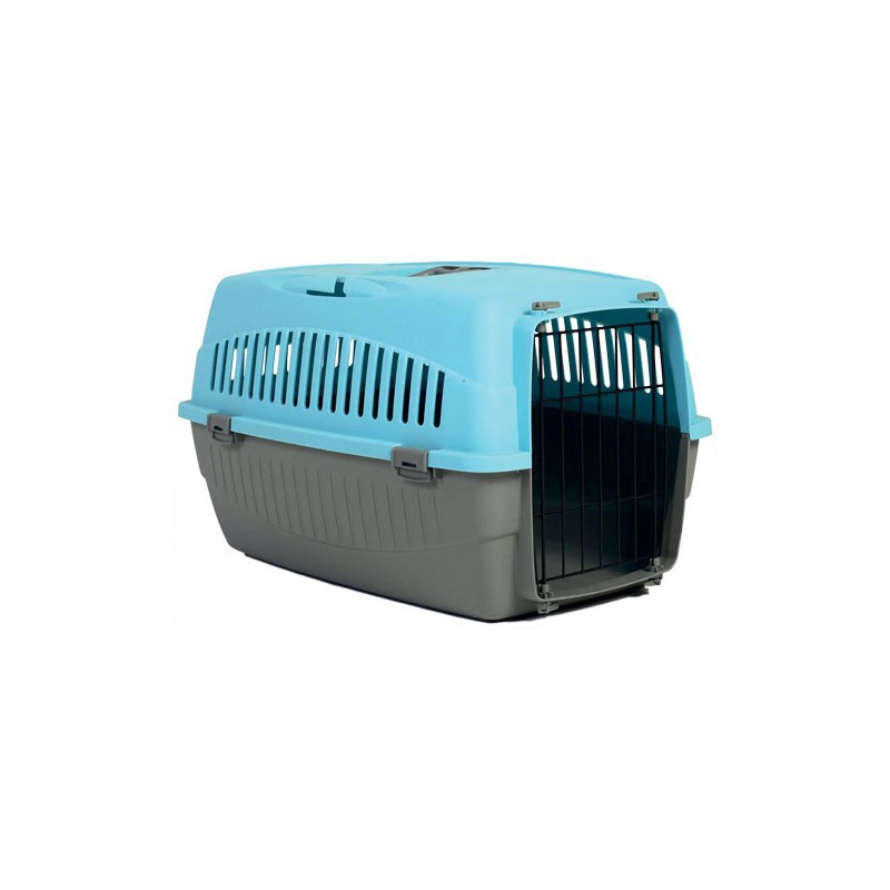 Cage transporteur 1 porte bleu Cage transporteur 1 porte bleu