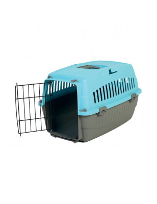 Cage transporteur 1 porte bleu