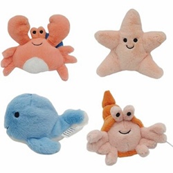 Doogy, Set mit 4 Plüschtieren von Marine Treasures