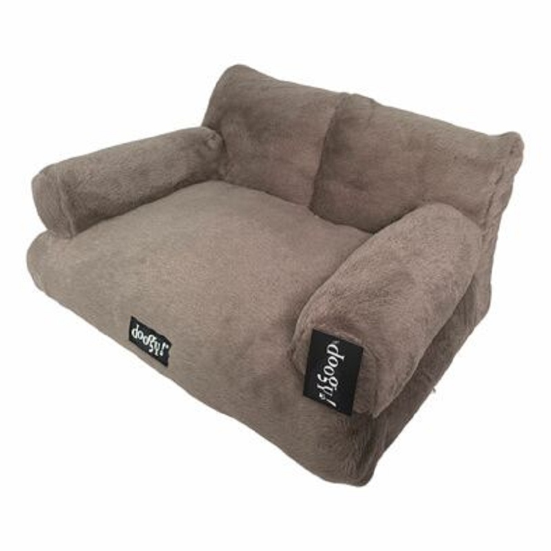 Doogy, Fauteuil Calinou gris - 68x48x33 cm