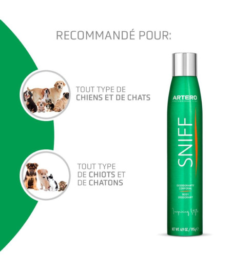 Artero, deodorante spray da sniffare