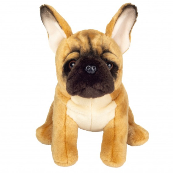 Peluche Bouledogue Français Teddy Hermann - 27 cm