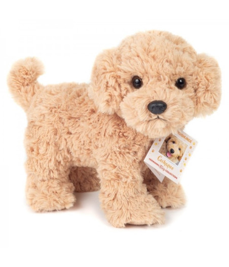 Teddy Hermann, peluche Cockapoo de pie de 23 cm