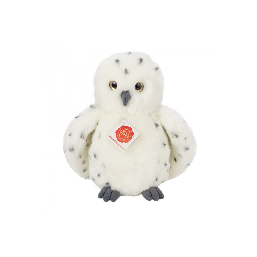 Hermann Teddy, Snowy Owl Plush Toy Hermann Teddy, Snowy Owl Plush Toy