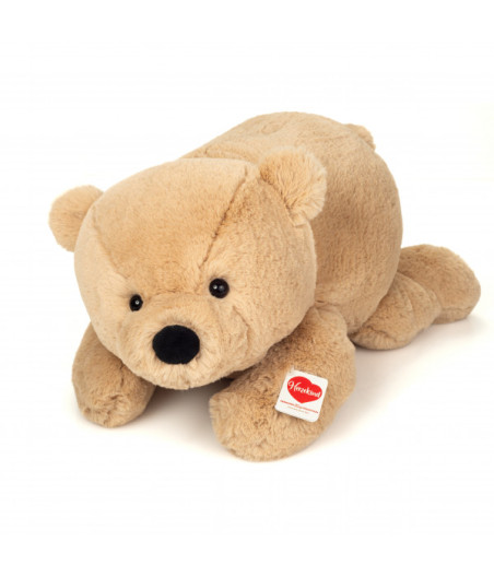 Hermann Teddy, Brown Bear Lying Down 55 cm