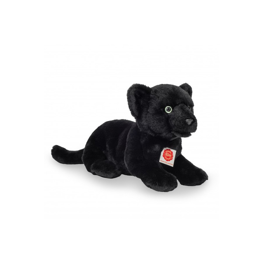 Peluche Bébé Panthère Noire 30cm | Hermann Teddy Écologique
