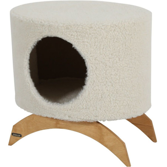 Abri pour chat Montana en bouclette Zolux