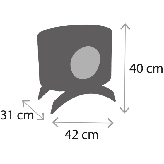 Zolux Montana Frottee-Katzenheim