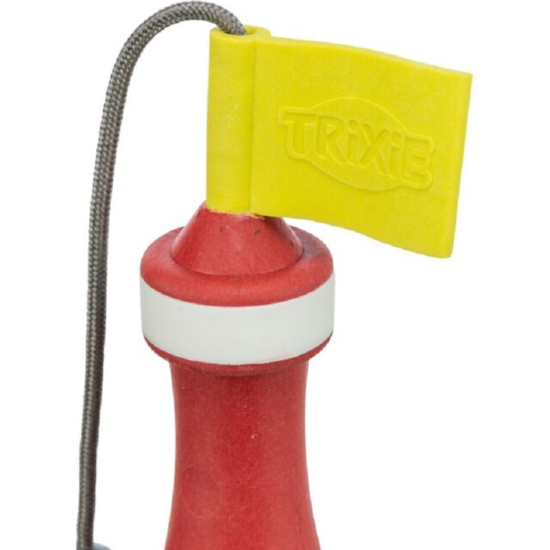 Trixie, Giocattolo acquatico con corda e snack galleggiante