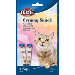 Trixie, Snack cremosi di pesce bianco