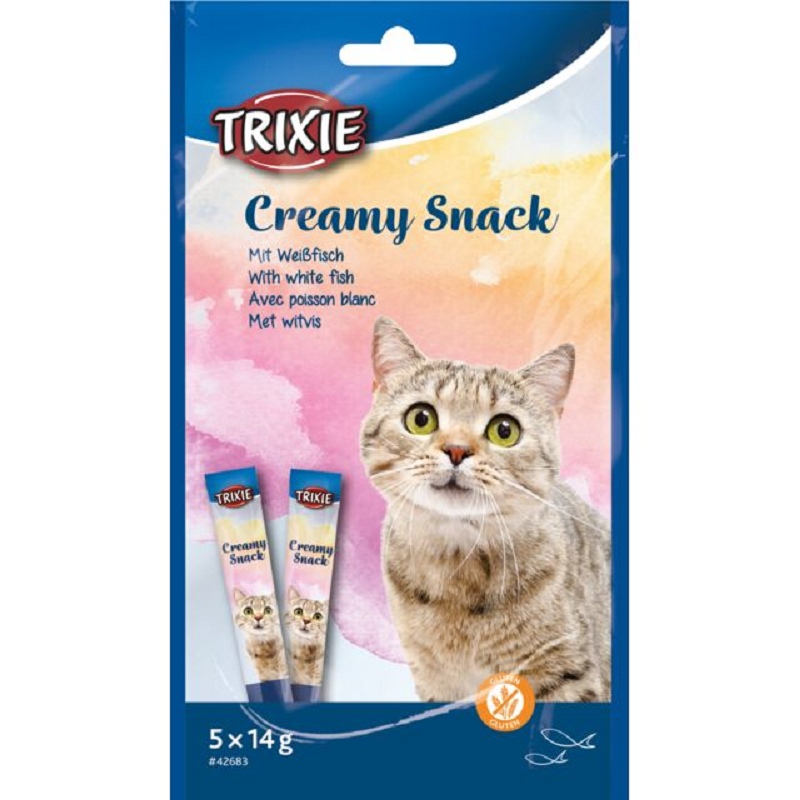 Trixie, Snack cremosi di pesce bianco
