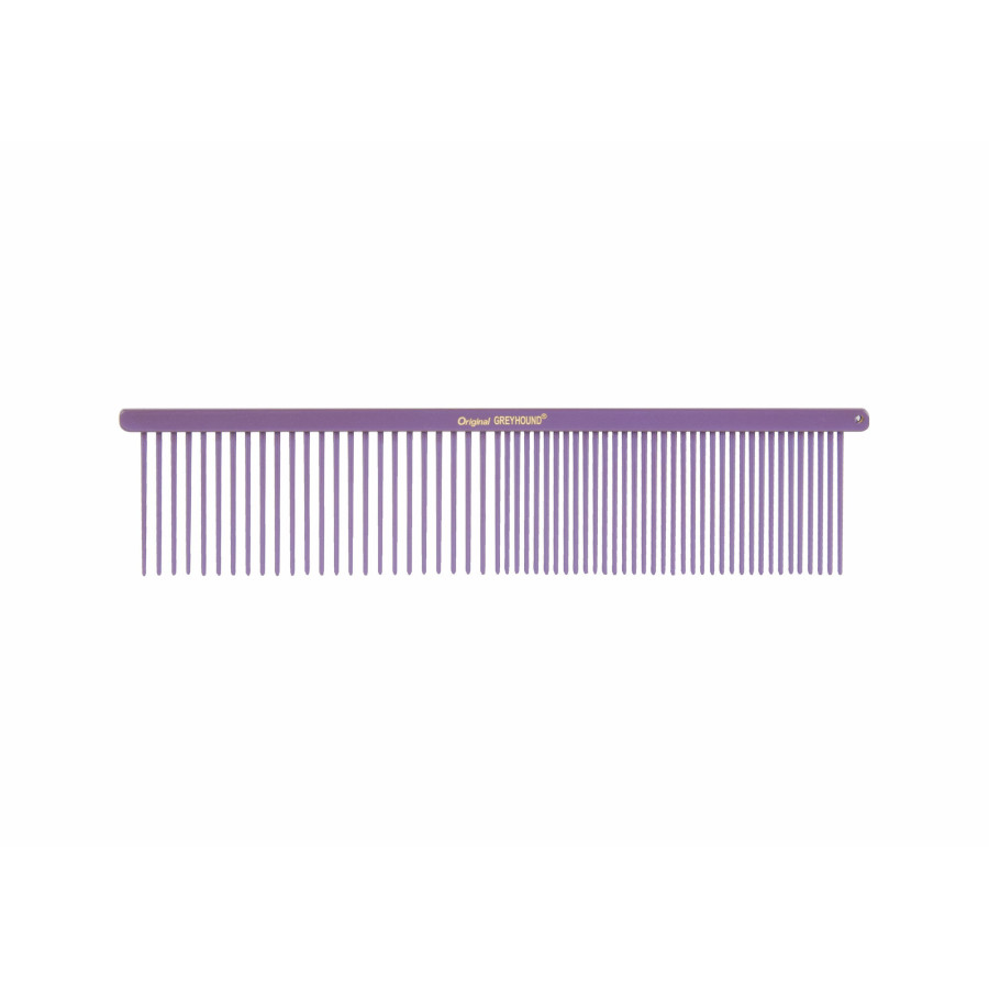 Greyhound Combi Comb 19 cm - Peigne Fuschia