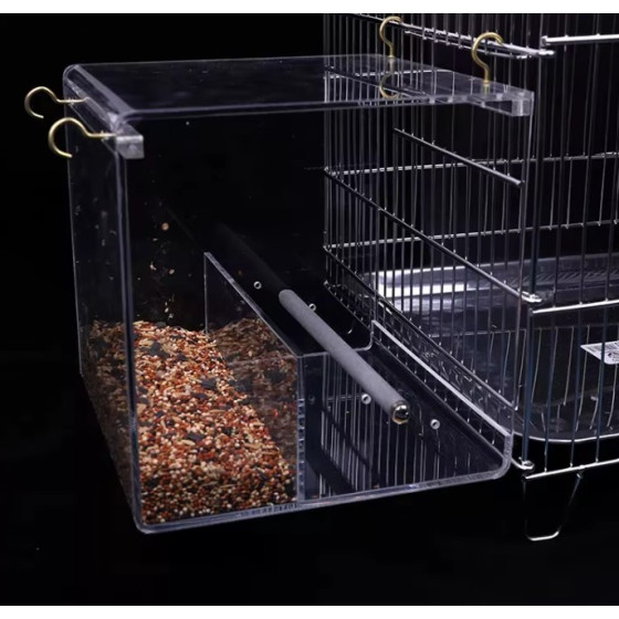 Comedero para pájaros a prueba de derrames – Canarios, periquitos, loros