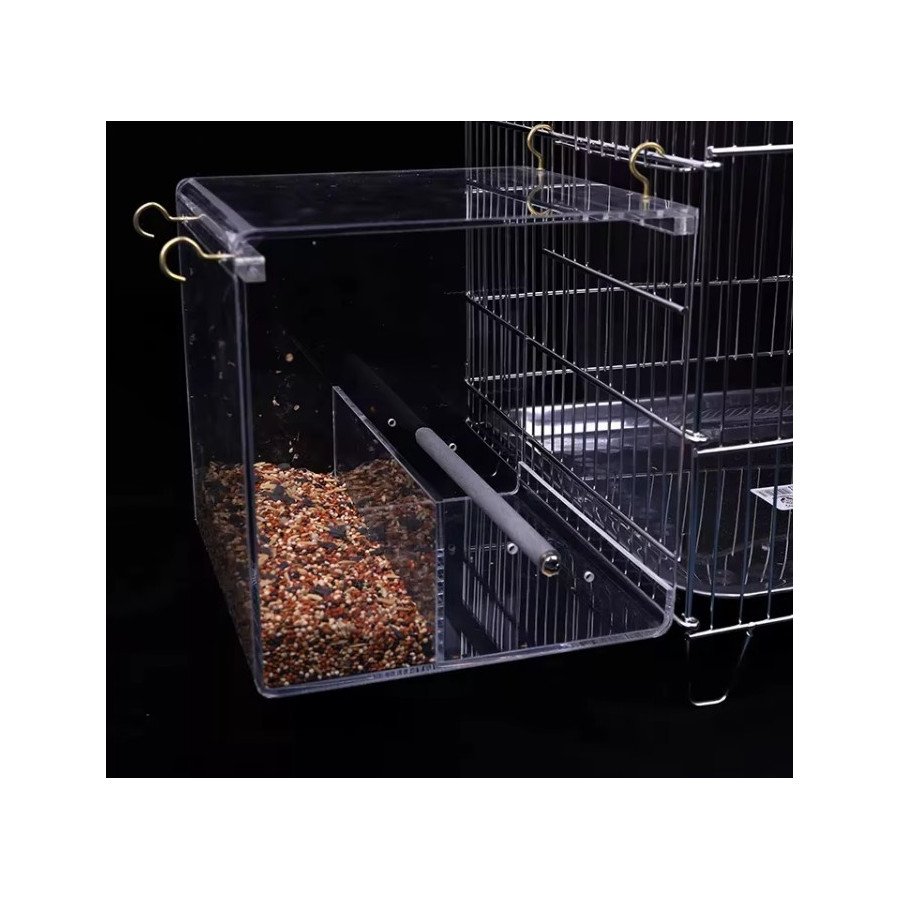 Comedero para pájaros a prueba de derrames – Canarios, periquitos, loros