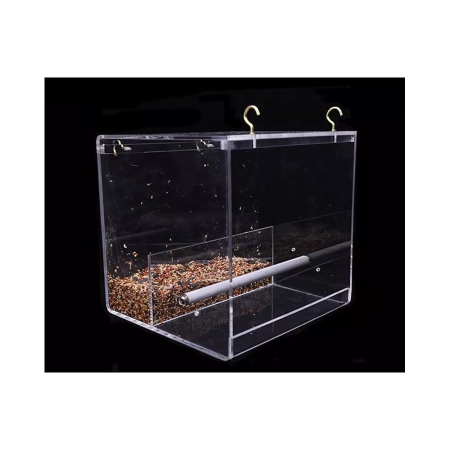 Comedero para pájaros a prueba de derrames – Canarios, periquitos, loros