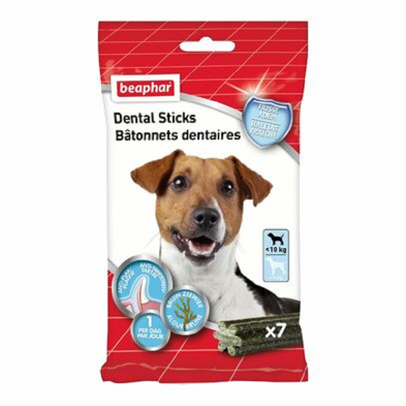 Beaphar, Batônnets dentaires petits chiens <10 kg- 7 unités Beaphar, Batônnets dentaires petits chiens <10 kg- 7 unités