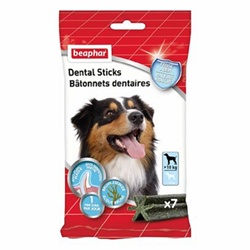 Beaphar, Bâtonnets dentaires grands chien (>10 kg) - 7 unités