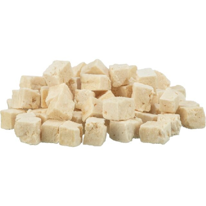 Sachet 25g de friandises lyophilisées Freeze Dried Trixie pour chat au poulet 85% et fromage 15% sans additifs