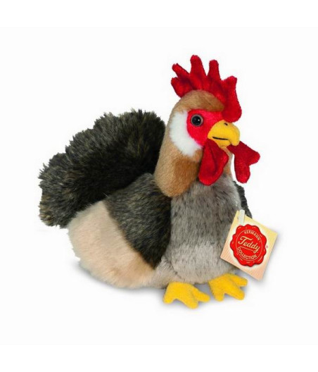 Peluche de gallo Hermann Teddy, 17 cm