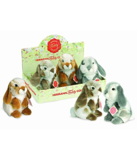 Hermann Teddy, Peluche Lapin assis 19 cm