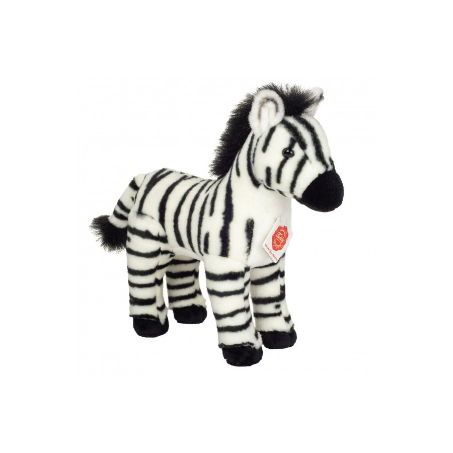 Peluche Zèbre 25 cm – Teddy Hermann | Douce & Réaliste