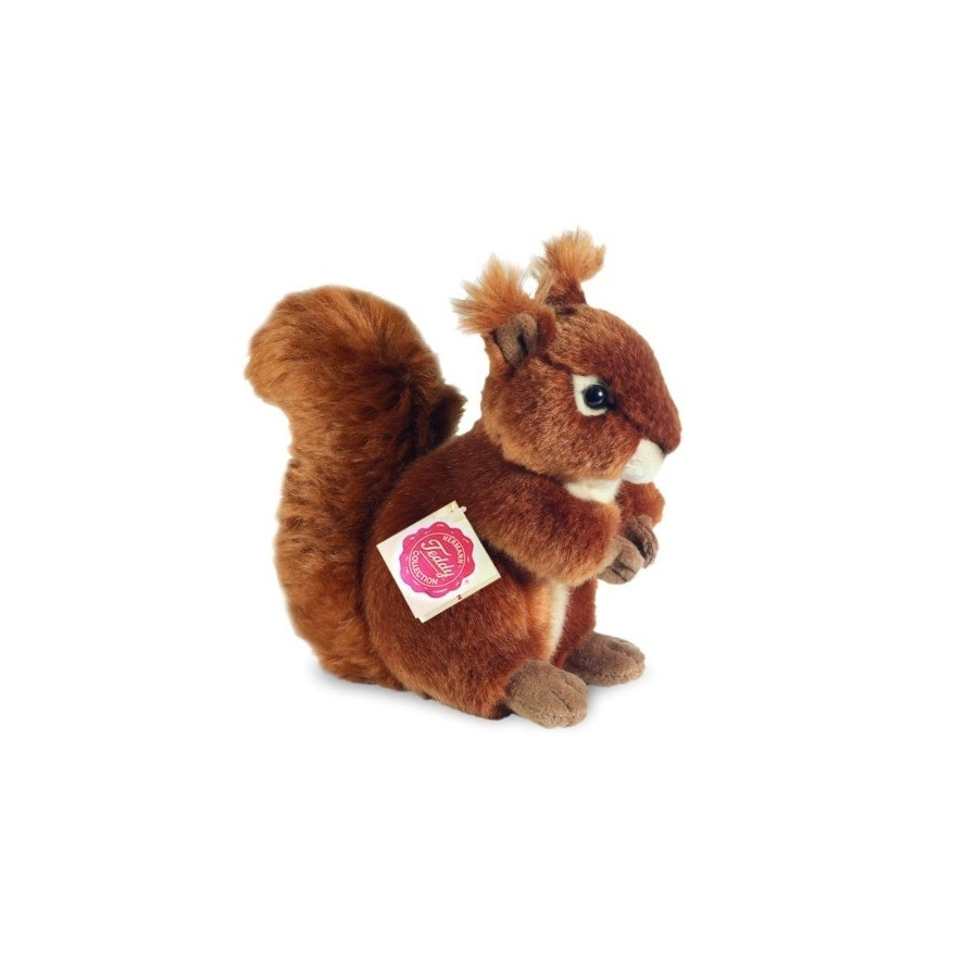 Hermann Teddy, peluche Ecureuil 17 cm