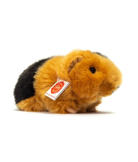 Hermann Teddy, peluche cochon d'inde noir et doré
