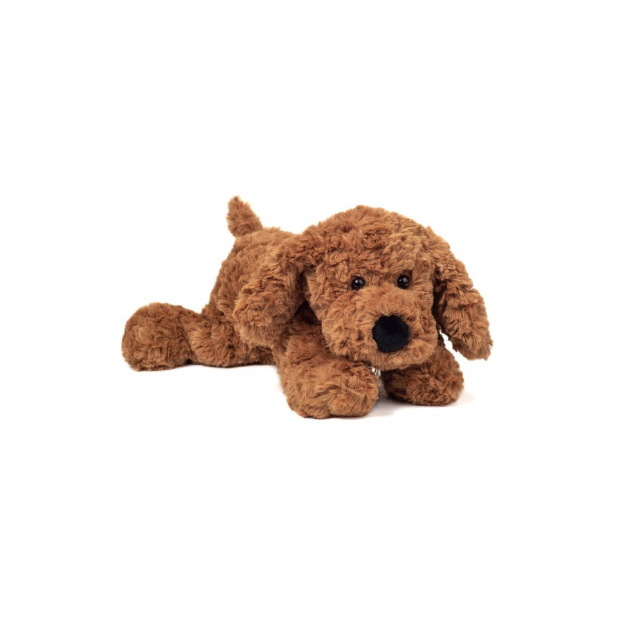 Peluche Chien Marron Souple 28 cm – Teddy Hermann | Ultra Doux