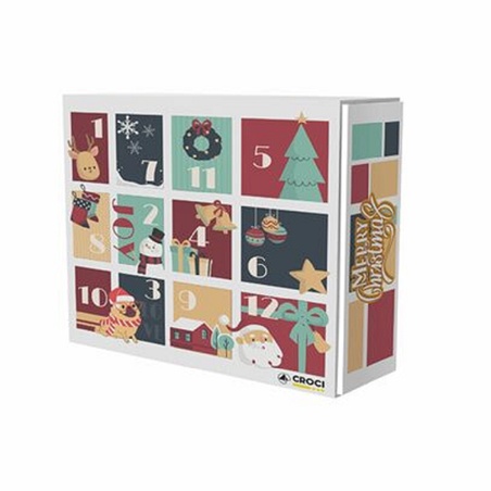 Croci, Adventskalender mit Hundespielzeug – 12 Stück