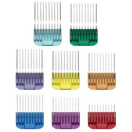 Andis, Juego de 8 peines accesorios para cortadora VIDA Andis