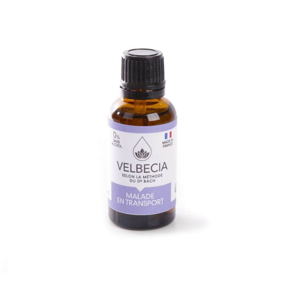 Velbecia – Fleurs de Bach Animaux Formule Animal malade en transport