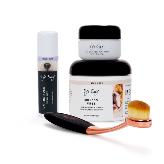 👉 Kit Soin Bouledogue Plis & Nez – Eye Envy | Peau & Truffe