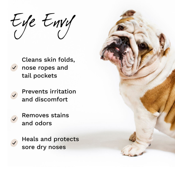 👉 Kit Soin Bouledogue Plis & Nez – Eye Envy | Peau & Truffe