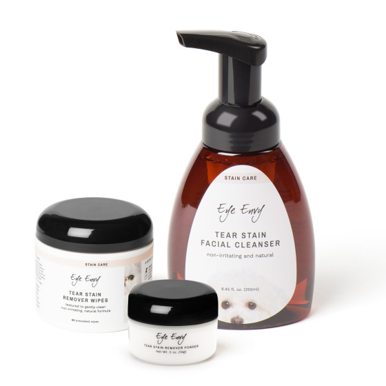 Eye Envy – Kit de détachage lacrymal en 3 étapes pour chats