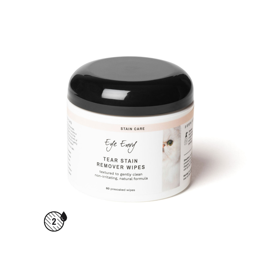 Eye Envy – Kit de détachage lacrymal en 3 étapes pour chats