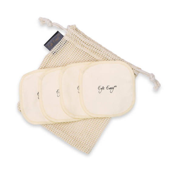 Eye Envy – Lot de 15 compresses lavables et réutilisables