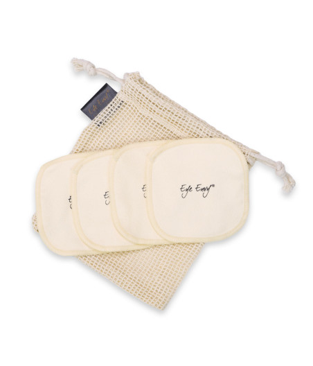 Eye Envy – Lot de 15 compresses lavables et réutilisables