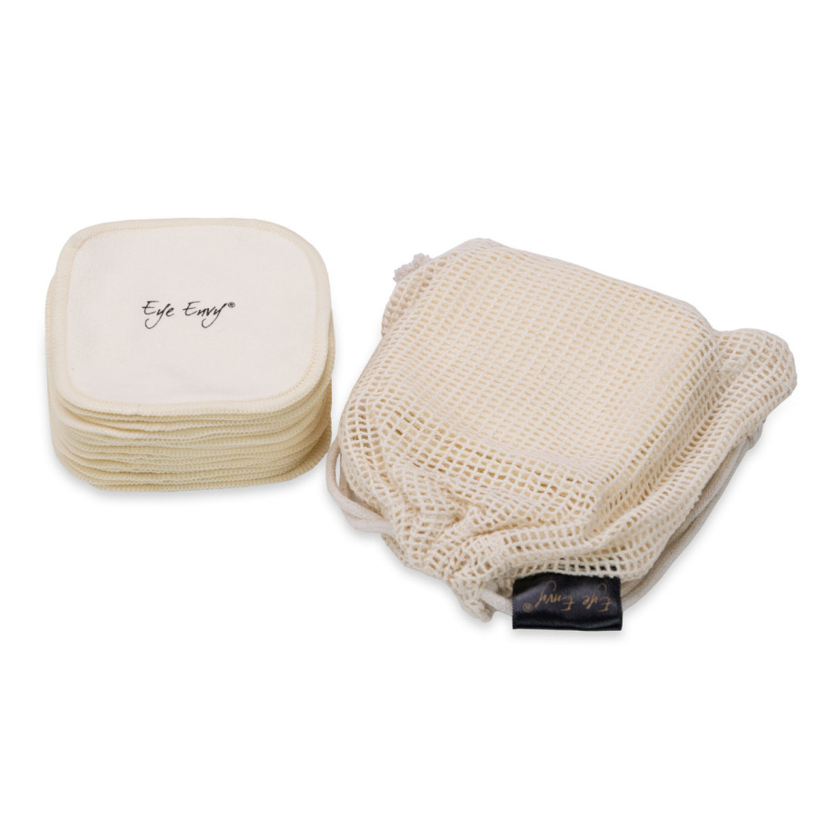 Eye Envy – Lot de 15 compresses lavables et réutilisables