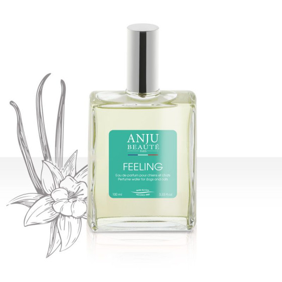Eau de parfum Feeling sans alcool chiens et chats – Anju Beauté