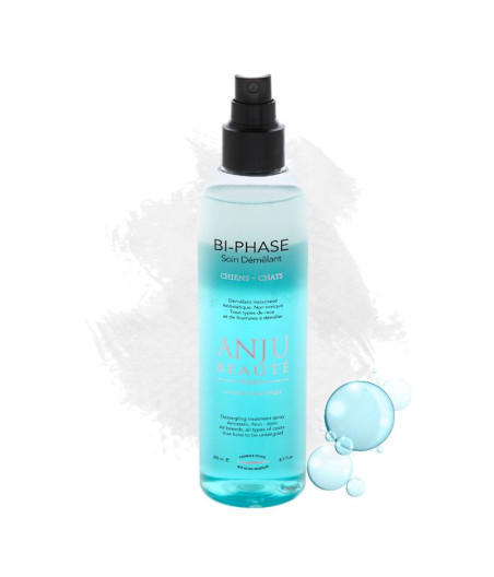 Lozione spray bifasica districante antistatica Anju Beauty per cani e gatti